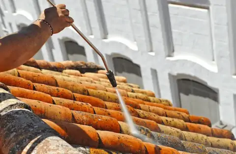 Nettoyage de toitures - Toudon